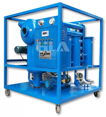 ট্রান্সফরমার তেল পরিশোধক মেশিন 50KW পাওয়ার 220V ভোল্টেজ 0.04MPa ওয়ার্কিং চাপ সঙ্গে