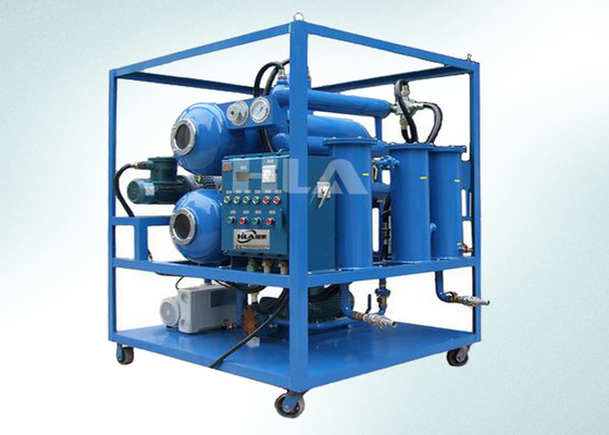 220V/380V/400V ট্রান্সফরমার তেল পরিশোধক যন্ত্র উচ্চ ডাইইলেকট্রিক শক্তি এবং জলীয় উপাদান অপসারণের সাথে