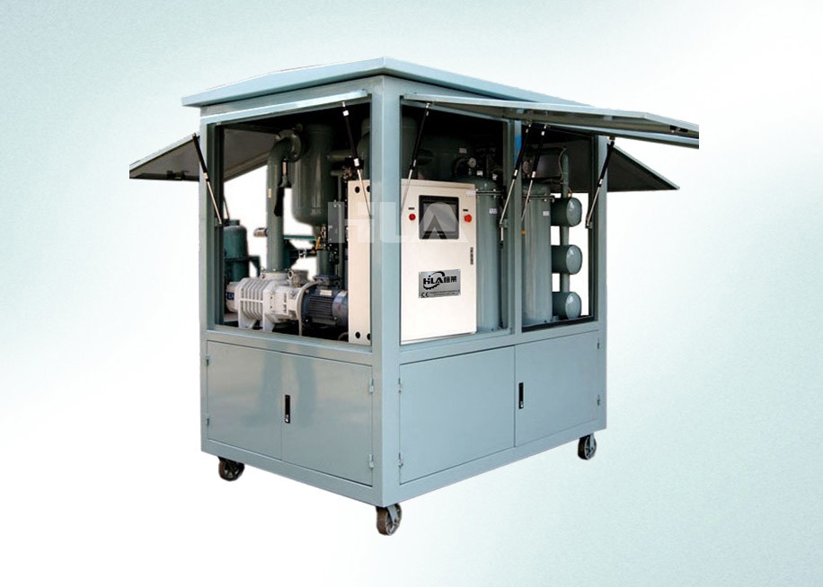 টাচ স্ক্রিন কন্ট্রোল প্যানেল সঙ্গে জলরোধী ট্রান্সফরমার মোবাইল তেল পরিশোধক