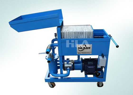 ব্যবহৃত তেল প্লেট ফিল্টার প্রেস Dewatering / প্রেস ফিল্টারিং ইউনিট / তেল পরিস্কার মেশিন